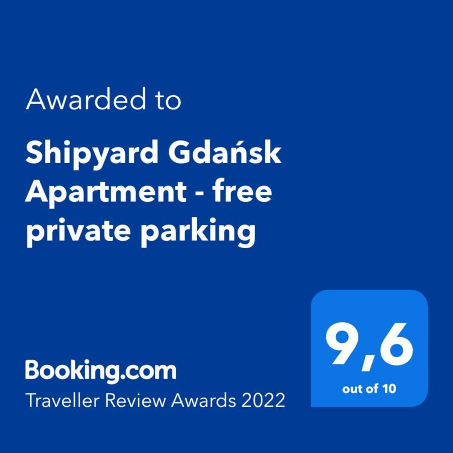 Shipyard Gdansk Apartment - Free Private Parking Kültér fotó